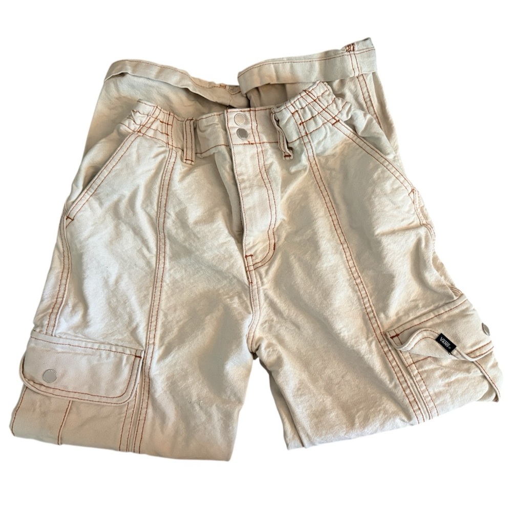 Vans Women’s Cream Cargo Jeans